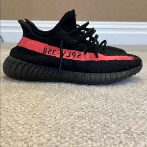 Yeezy Boost 350 v2 Core Black Red - Men’s US 13